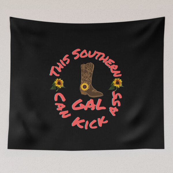 Item preview, This Southern Gal Can Kick Ass designed and sold by speakupandshine.