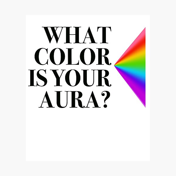 Item preview, What Color is Your Aura? Rainbow designed and sold by Brelley.
