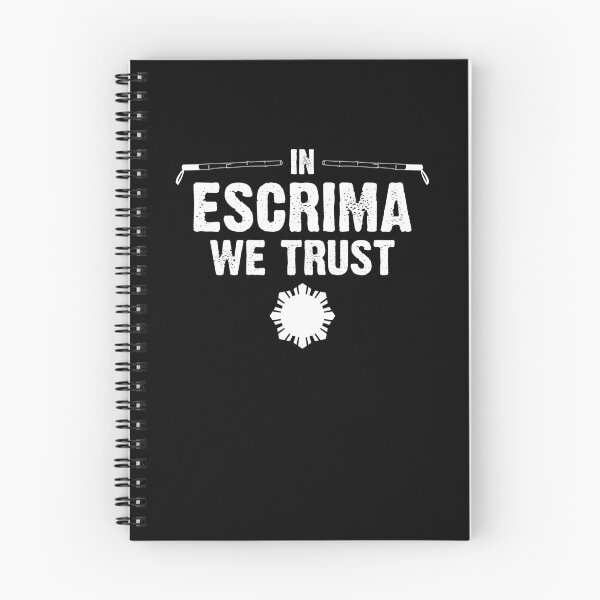 Item preview, In Escrima We Trust Filipino Martial Arts Arnis Eskrimador designed and sold by Nessshirts.