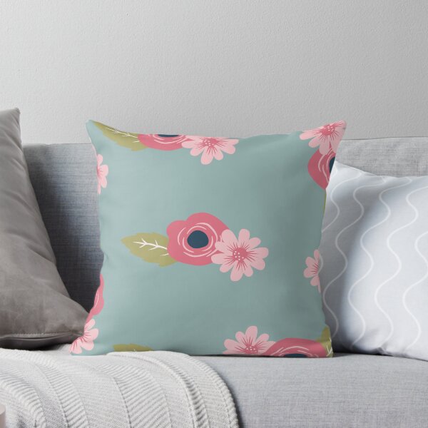 Item preview, Blue Pink Fancy Floral designed and sold by RizaMonera.