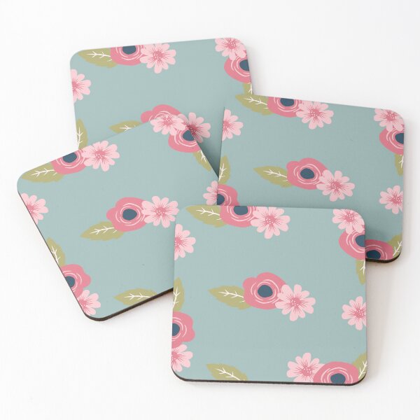 Item preview, Blue Pink Fancy Floral designed and sold by RizaMonera.
