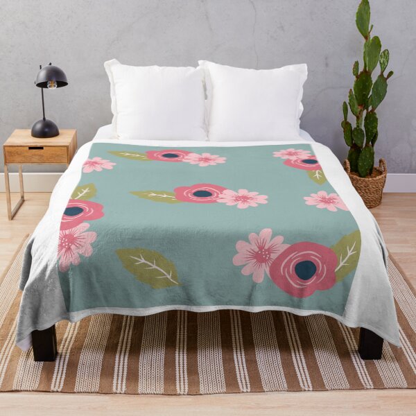 Item preview, Blue Pink Fancy Floral designed and sold by RizaMonera.