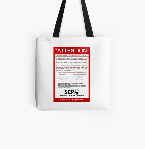 Scp 173 Cartoon Tshirt Scp Foundation T Shirt Tote Bag By Firecracker123 Redbubble