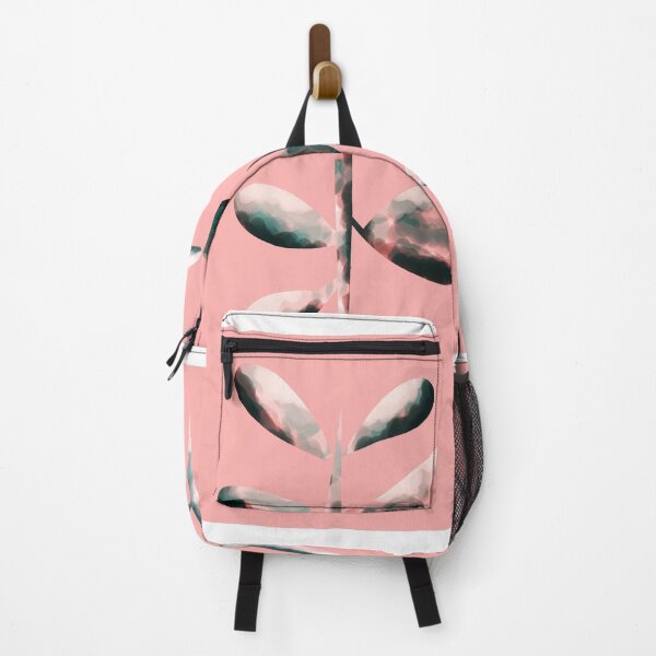Item preview, Pink tropical leaves, abstract art, modern, minimal designed and sold by hvasilevshop.