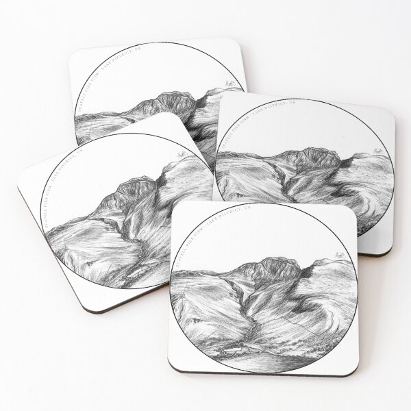 Item preview, Scafell Pike Mountain Lake District designed and sold by StephCarrDesign.