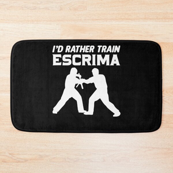 Item preview, I'd Rather Train Escrima Filipino Martial Arts Arnis Kali designed and sold by Nessshirts.