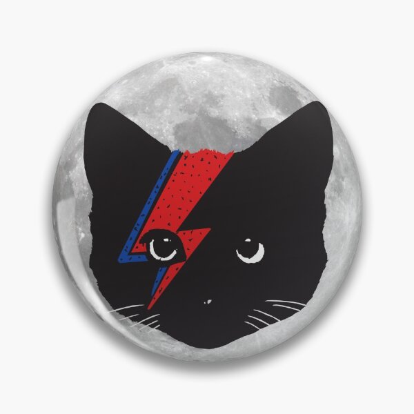 Item preview, Bowie Cat designed and sold by triadstudio.