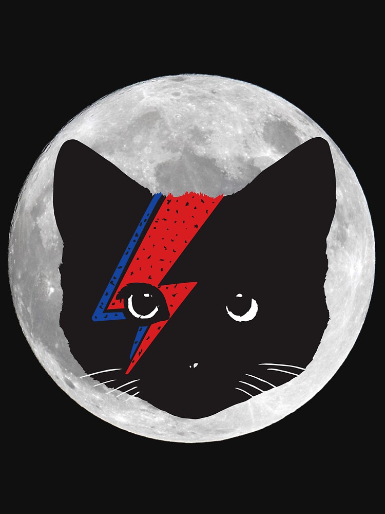 bowie cat shirt