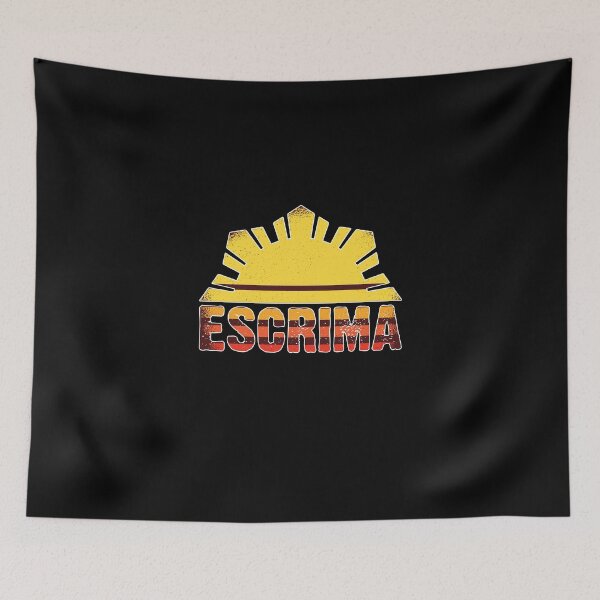 Item preview, Retro Escrima Filipino Martial Arts Arnis Kali Yantok designed and sold by Nessshirts.