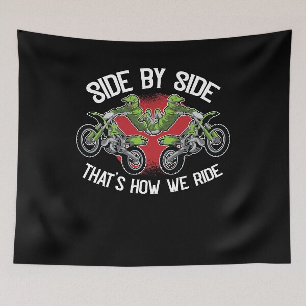 Item preview, Side by Side Thats How we Ride Motocross Enduro Dirt Biking  designed and sold by Rzelemenz.
