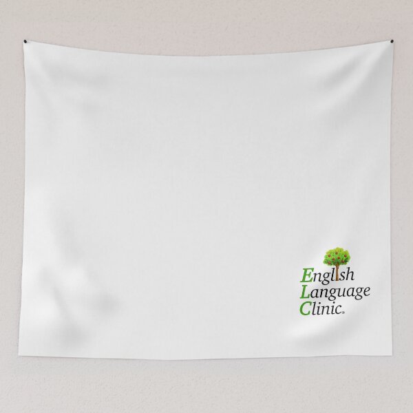 Item preview, English Language Clinic (logo) –  designed and sold by L.E. Wilson.