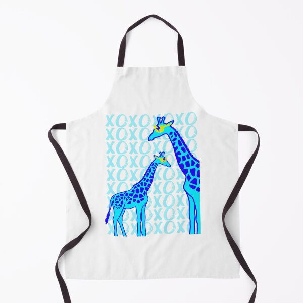 Item preview, giraffe xoxo - blue designed and sold by Julia Santos.