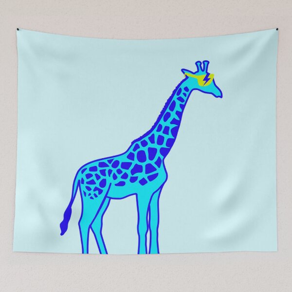 Item preview, giraffe xoxo - blue designed and sold by Julia Santos.