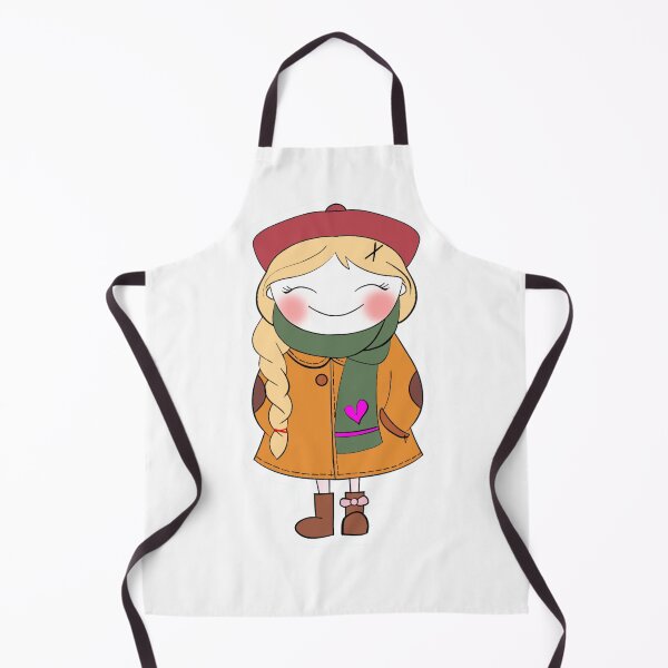 Item preview, Winter Cutie - Yellow Coat designed and sold by RoAnYo.