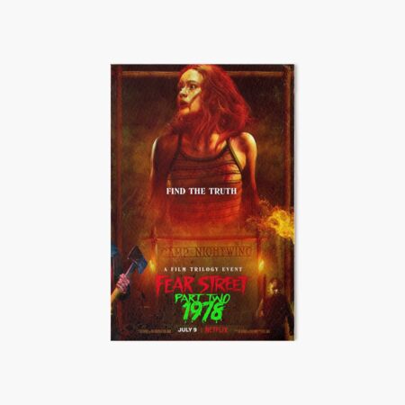 Fear Street Part Two - 1978 (2021) Movie Art Board Print