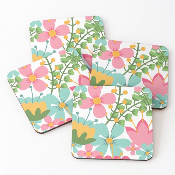 Item preview, Colorful Floral Theme | Floral Stickers designed and sold by RizaMonera.