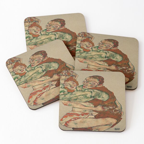 Item preview, Egon Schiele - lovers designed and sold by Vivanne-art.