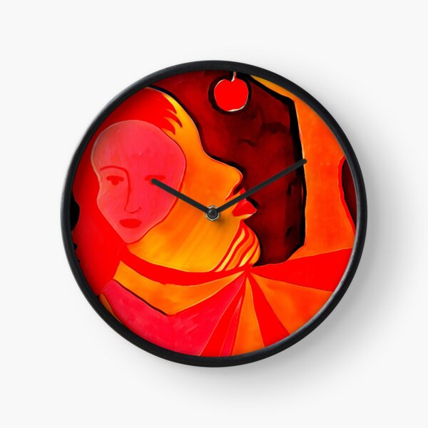Stream of Consciousness Art Clock