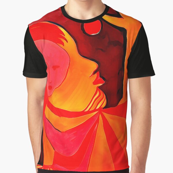 Stream of Consciousness Art Graphic T-Shirt