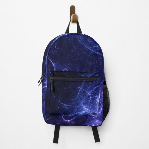 Item preview, Beautiful Abstract Pattern Of Colored Smooth Lines On A Black Background designed and sold by tatkhagata.