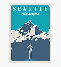 Seattle Washington. Photographic Print