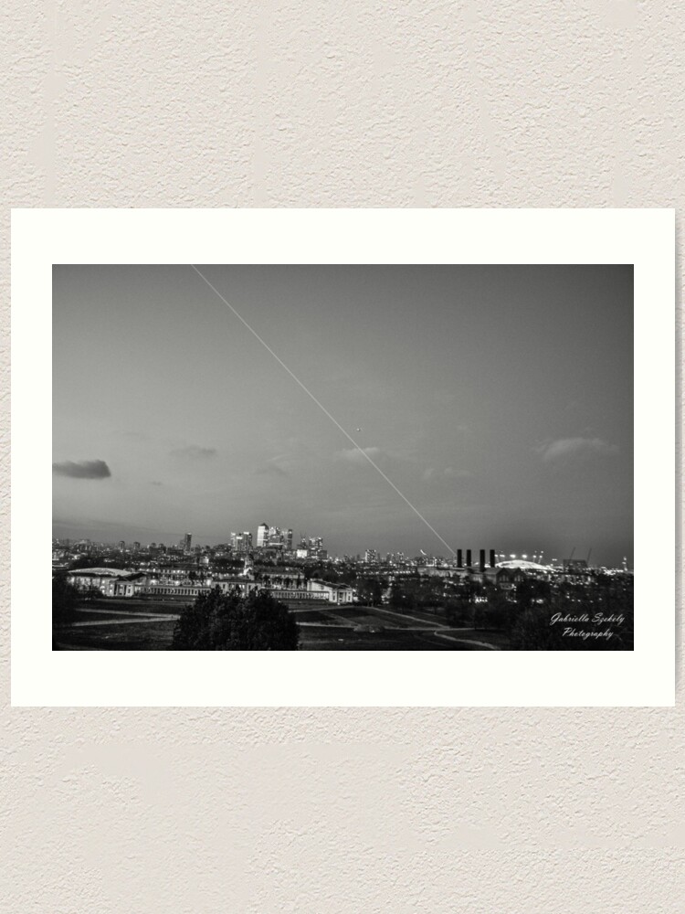 Alternate view of Meridian light in London Art Print