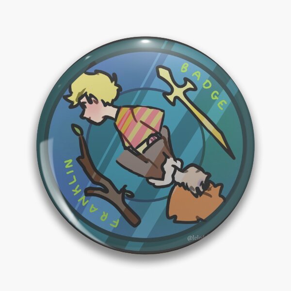 Item preview, The Franklin Badge designed and sold by sea-of-eden.