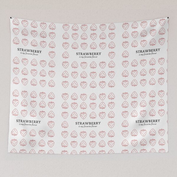 Item preview, Strawberry Is My Favorite Flavor designed and sold by WearYourMood.