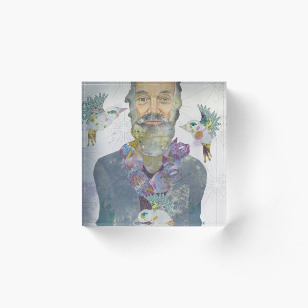 Its All Right Now (Ram Dass) Acrylic Block