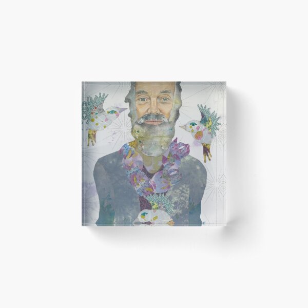 Its All Right Now (Ram Dass) Acrylic Block