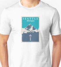 Camiseta ajustada Seattle, Washington.