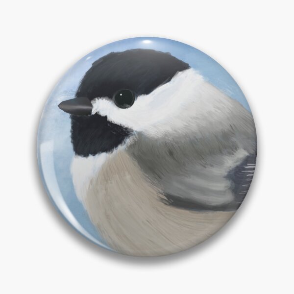 Item preview, Black Capped Chickadee designed and sold by ClodCakes.