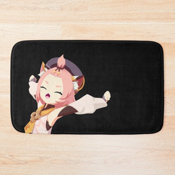 Item preview, Diona yawning Genshin impact designed and sold by Migi-Desu.