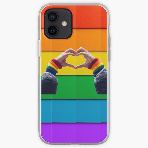 gay pride iPhone Soft Case