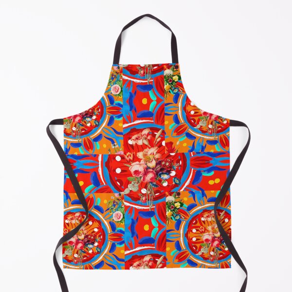 Item preview, Summer citrus ,boho,floral Mediterranean style , pattern designed and sold by MariaMarinova.