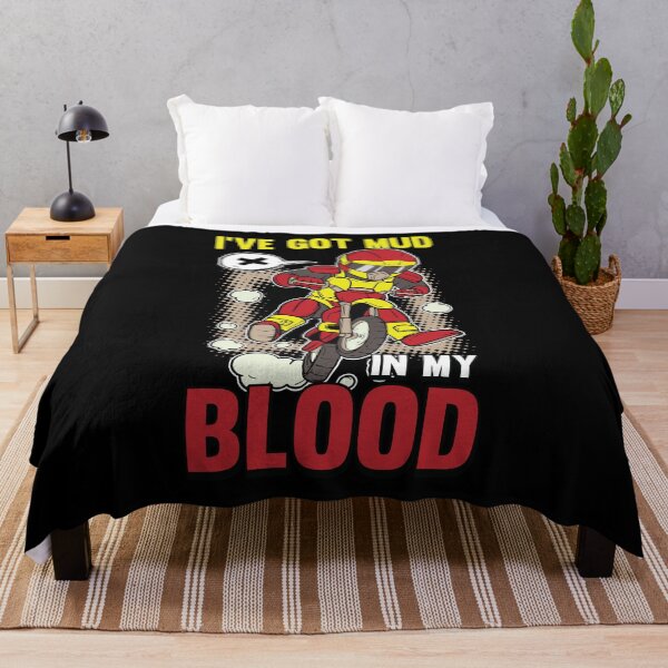 Item preview, I ve got Mud in my Blood Motocross Dirt Bike Dirt Biking  designed and sold by Rzelemenz.