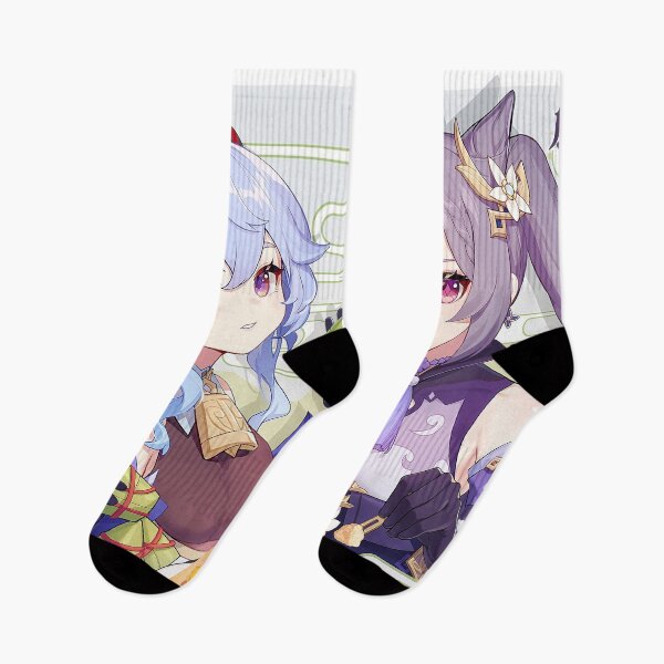 Item preview, Genshin Impact - Ganyu And Keqing Official Artwork designed and sold by Krimsy.