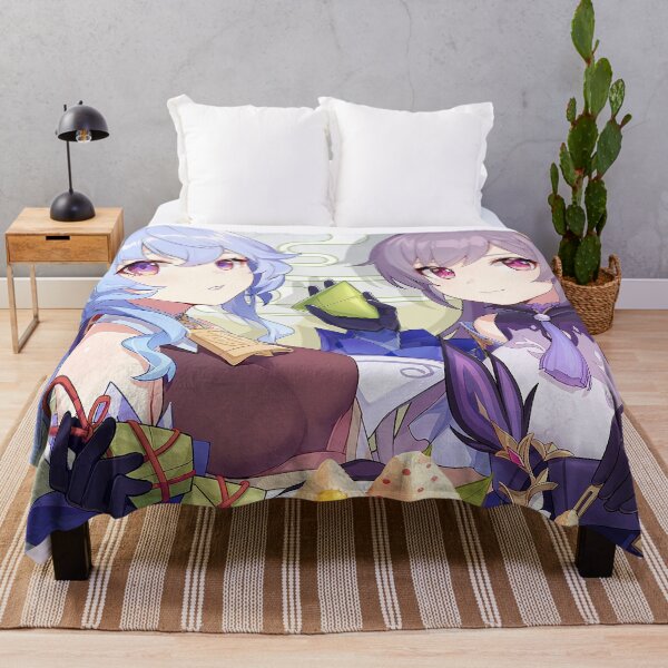 Item preview, Genshin Impact - Ganyu And Keqing Official Artwork designed and sold by Krimsy.