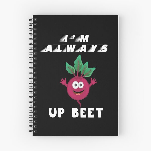 Item preview, I'm Always Up Beet - Cute Vegetable Pun designed and sold by ColorfulMystic.