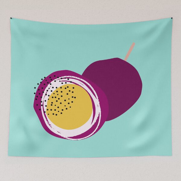 Item preview, full of passion fruit designed and sold by WriteOnThyme.