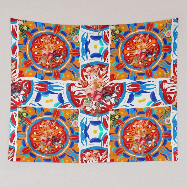 Item preview, Summer ,boho,floral Mediterranean style , pattern  designed and sold by MariaMarinova.