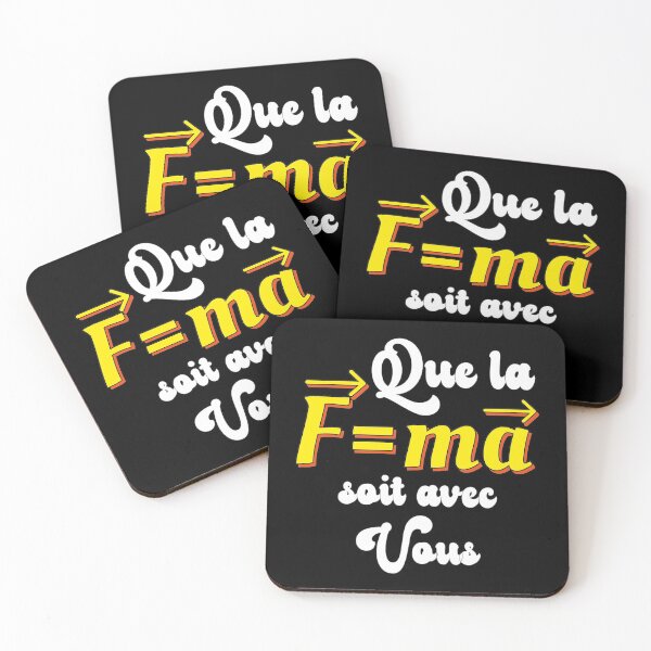 Item preview, Que la force soit avec vous: cadeau drôle pour les profs de physique et les profs agrégés designed and sold by thegiftedadult.