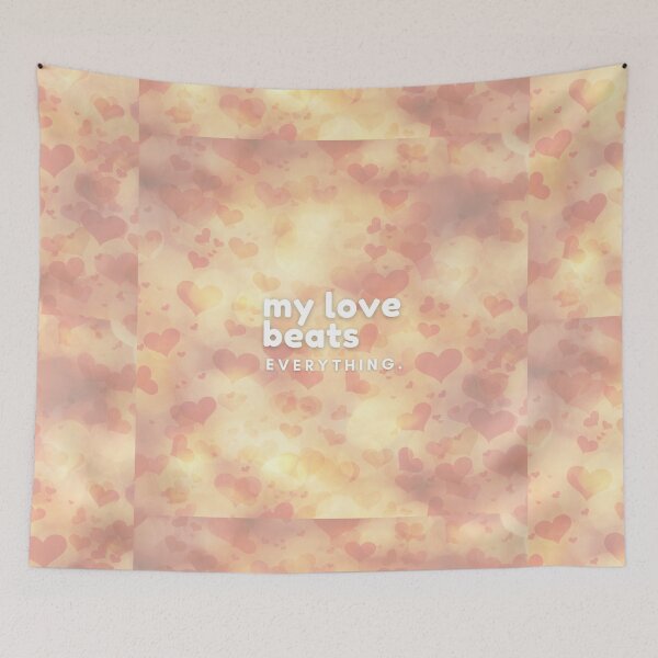 Item preview, My love beats everything designed and sold by JuviaCreates.