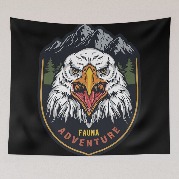 Item preview, Fauna Adventure Wild Eagle Vintage  designed and sold by roocky.