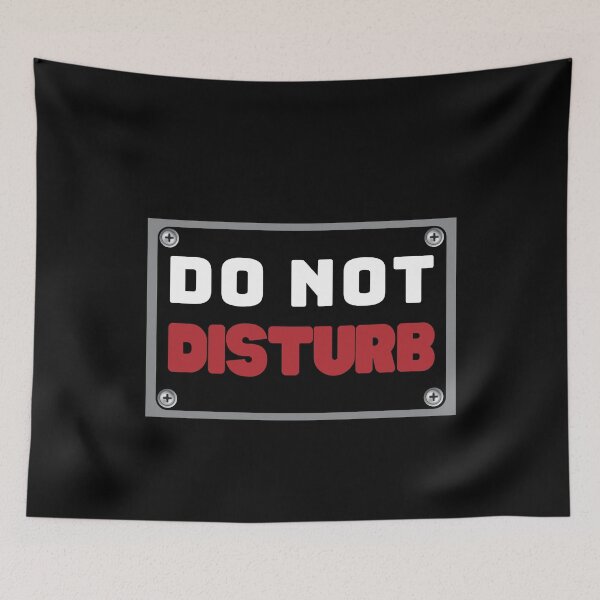 Item preview, Do Not Disturb Sign Me designed and sold by Eranthe Bernardo.