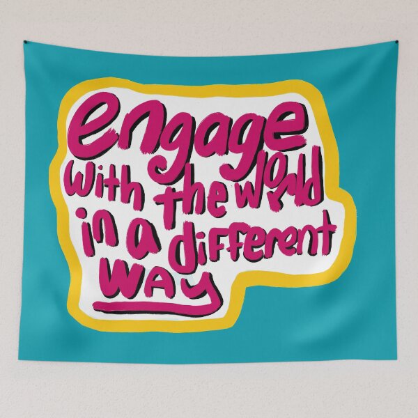 Item preview, Engage with the World designed and sold by JenArmitage.