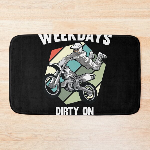 Item preview, Cute on Weekddays Dirty on Weekends Motocross Dirt Biking  designed and sold by Rzelemenz.