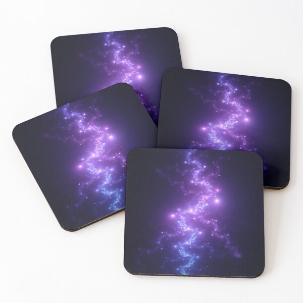 Item preview, Beautiful Abstract Pattern Of Colored Smooth Lines On A Black Background designed and sold by tatkhagata.