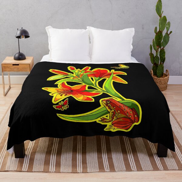Item preview, Tiger Lily Frog designed and sold by janraydesigns.