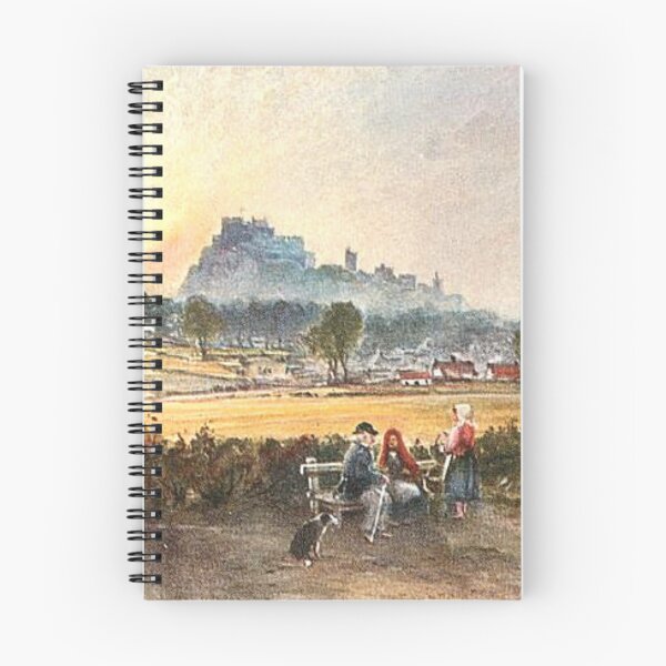 Item preview, Vintage Illustration of Stirling Castle from the Borestone, Bannockburn designed and sold by yourscotland.